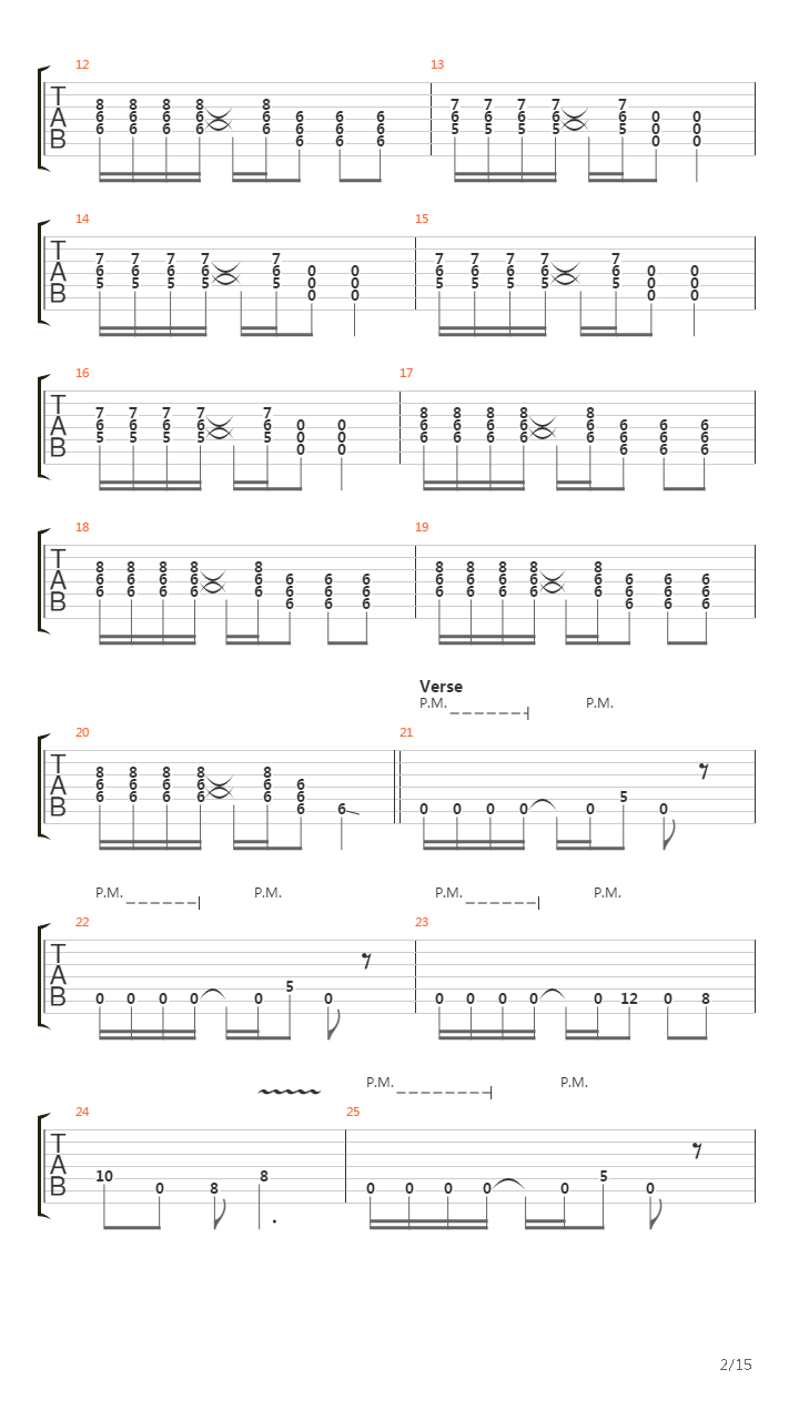 On The Sideline吉他谱