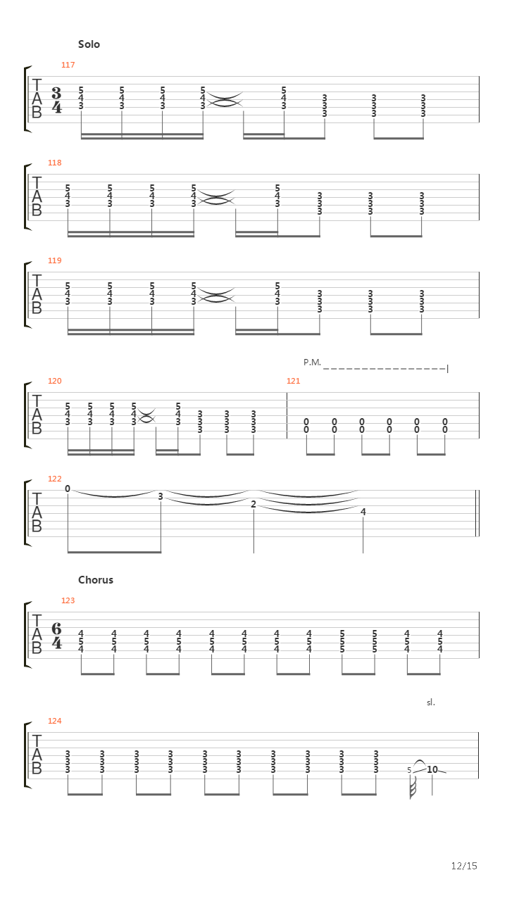 On The Sideline吉他谱