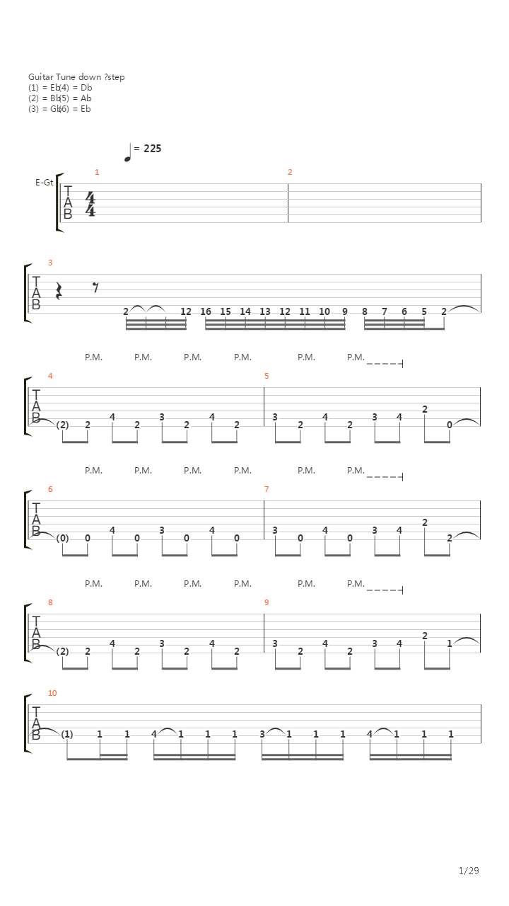 Cradle Robber吉他谱