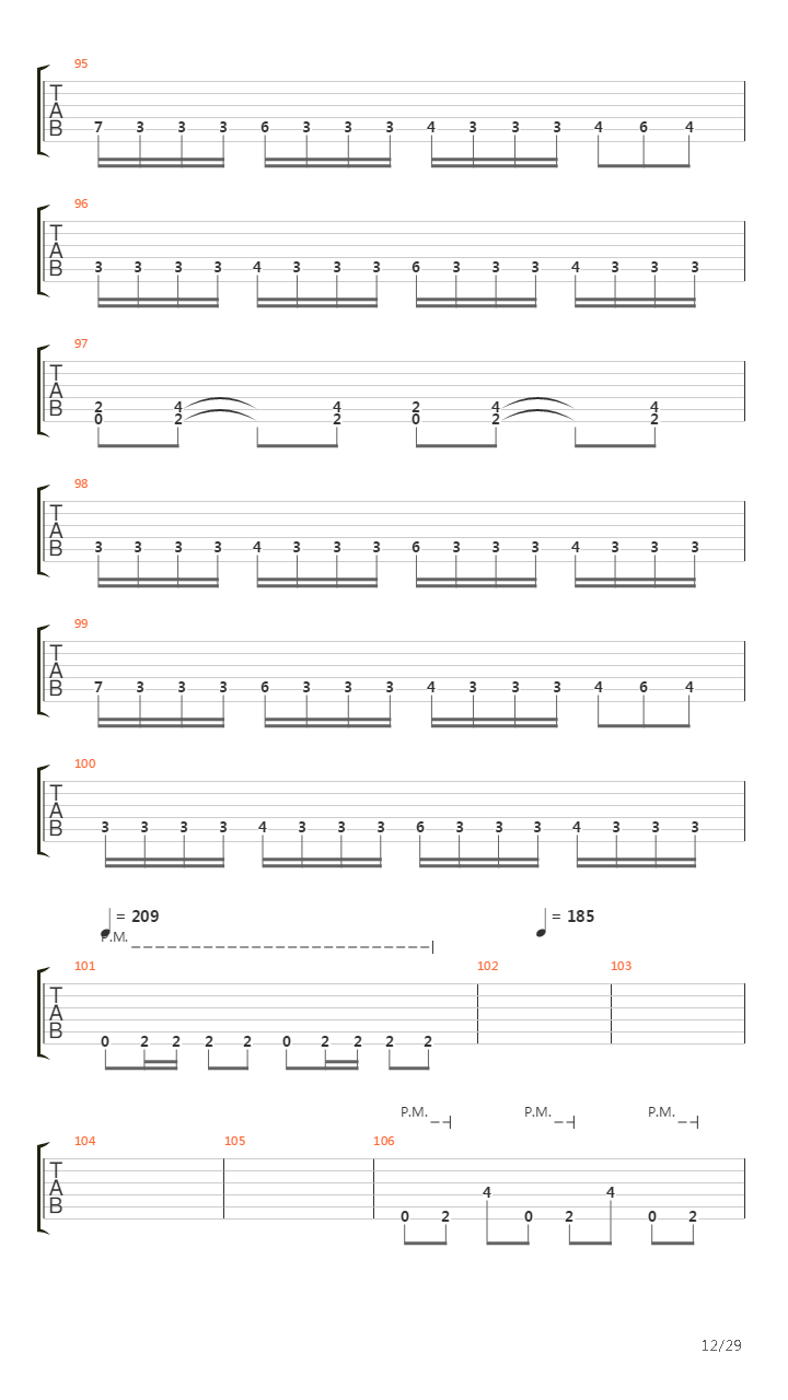 Cradle Robber吉他谱