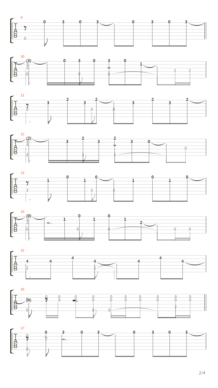 Cosa Sei吉他谱