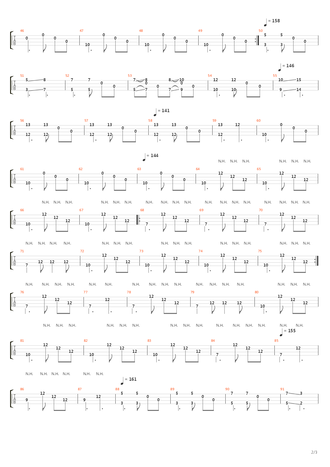 Le Gentil The Transit Of Venus吉他谱