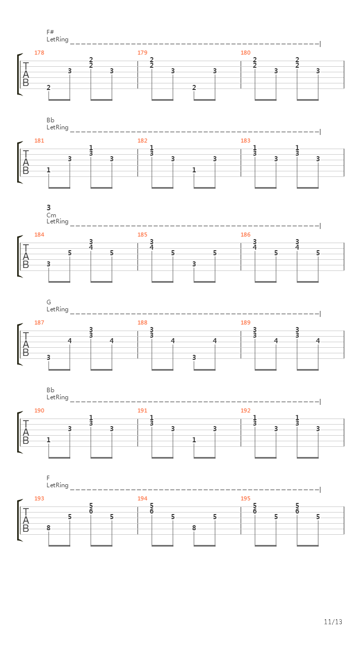Toi吉他谱
