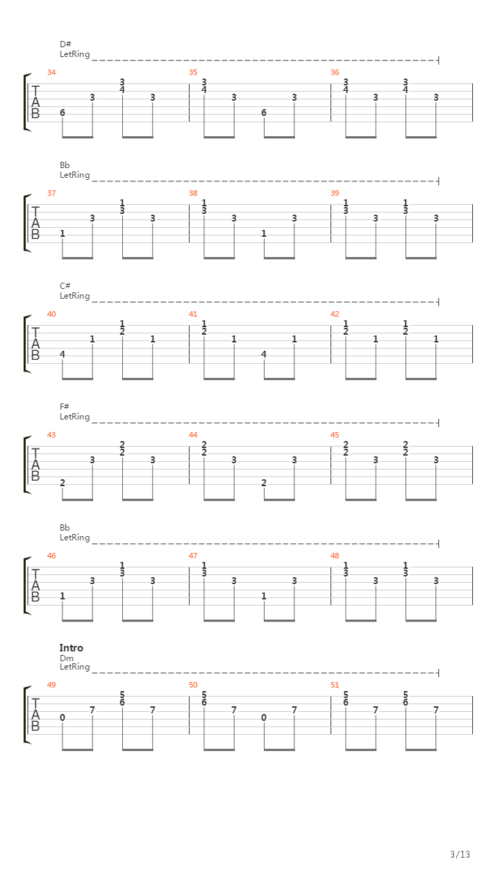 Toi吉他谱