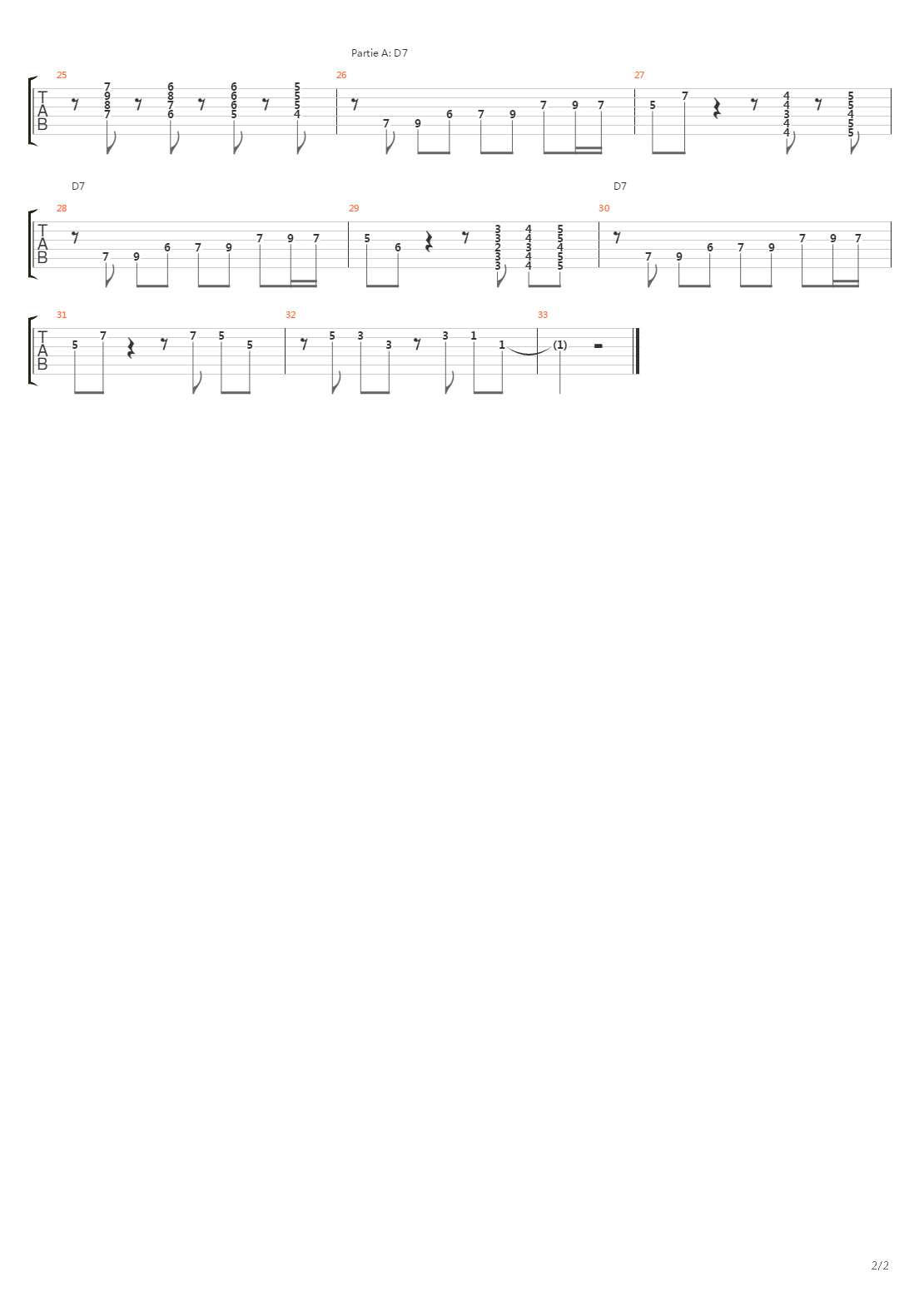 Temporay吉他谱