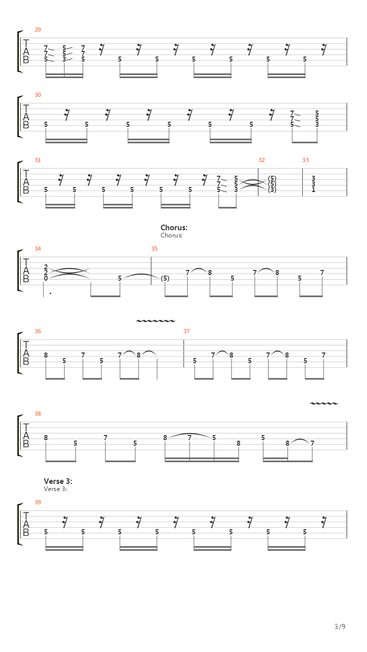 Egypt (The Chains Are On)吉他谱