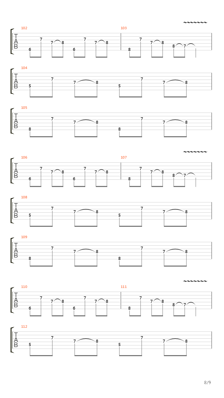 Egypt (The Chains Are On)吉他谱