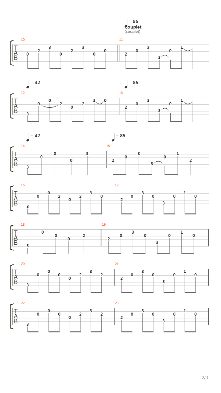 Jeune Et Con (Acoustique)吉他谱