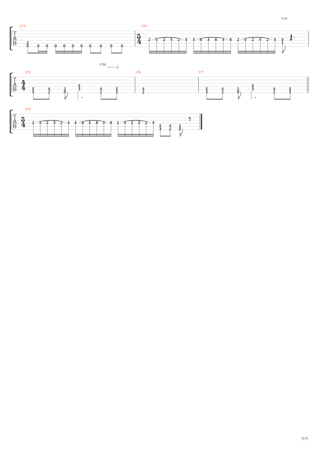 Seasons Of Destruction吉他谱