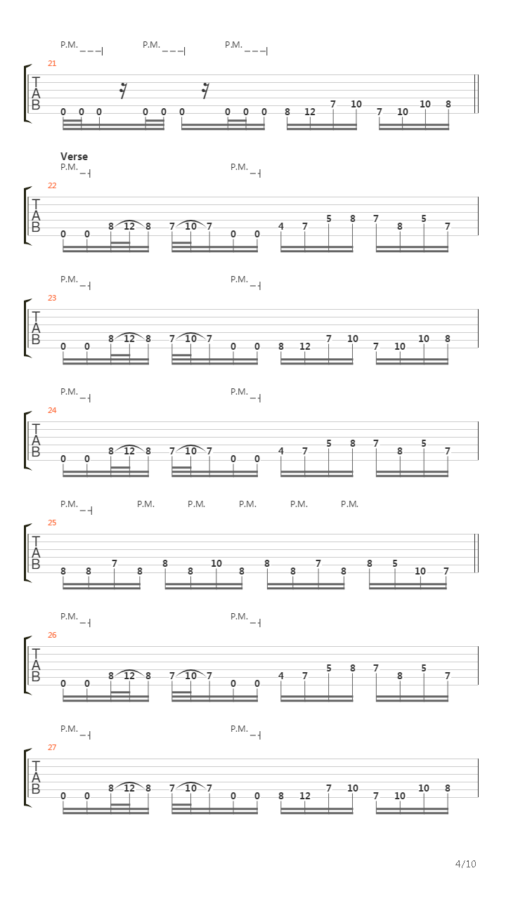 50 Cent吉他谱