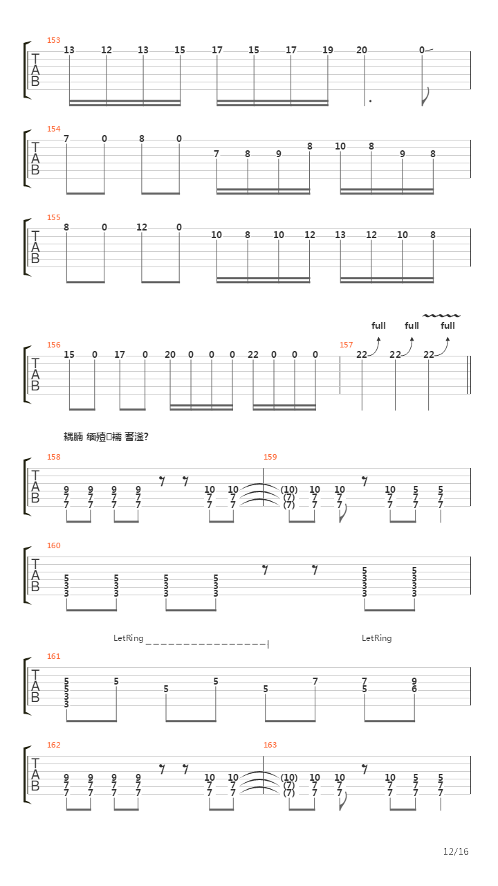 Пепел吉他谱