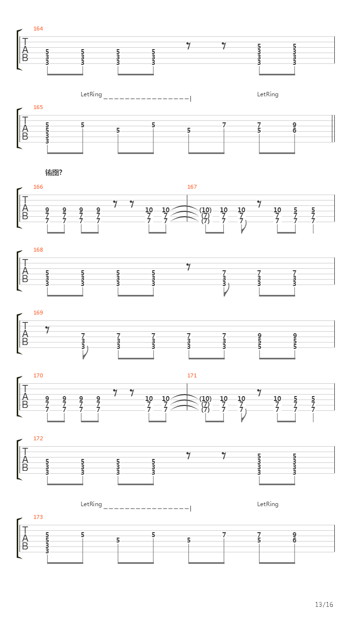 Пепел吉他谱