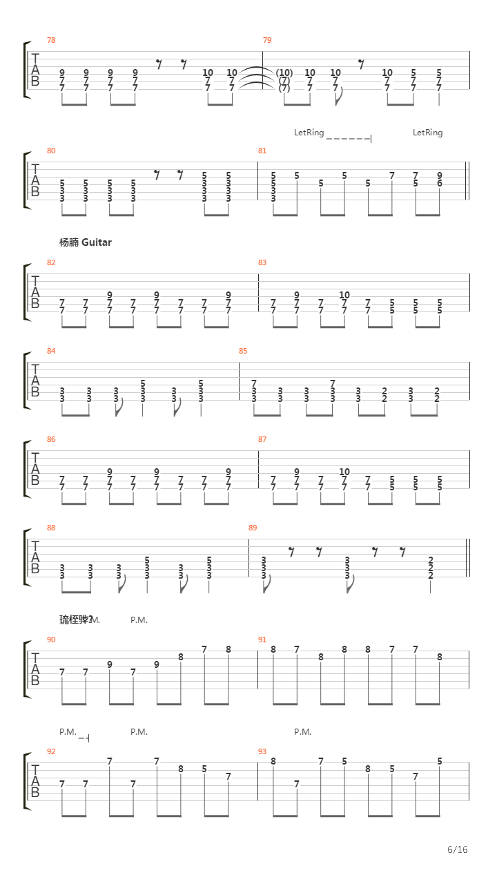 Пепел吉他谱