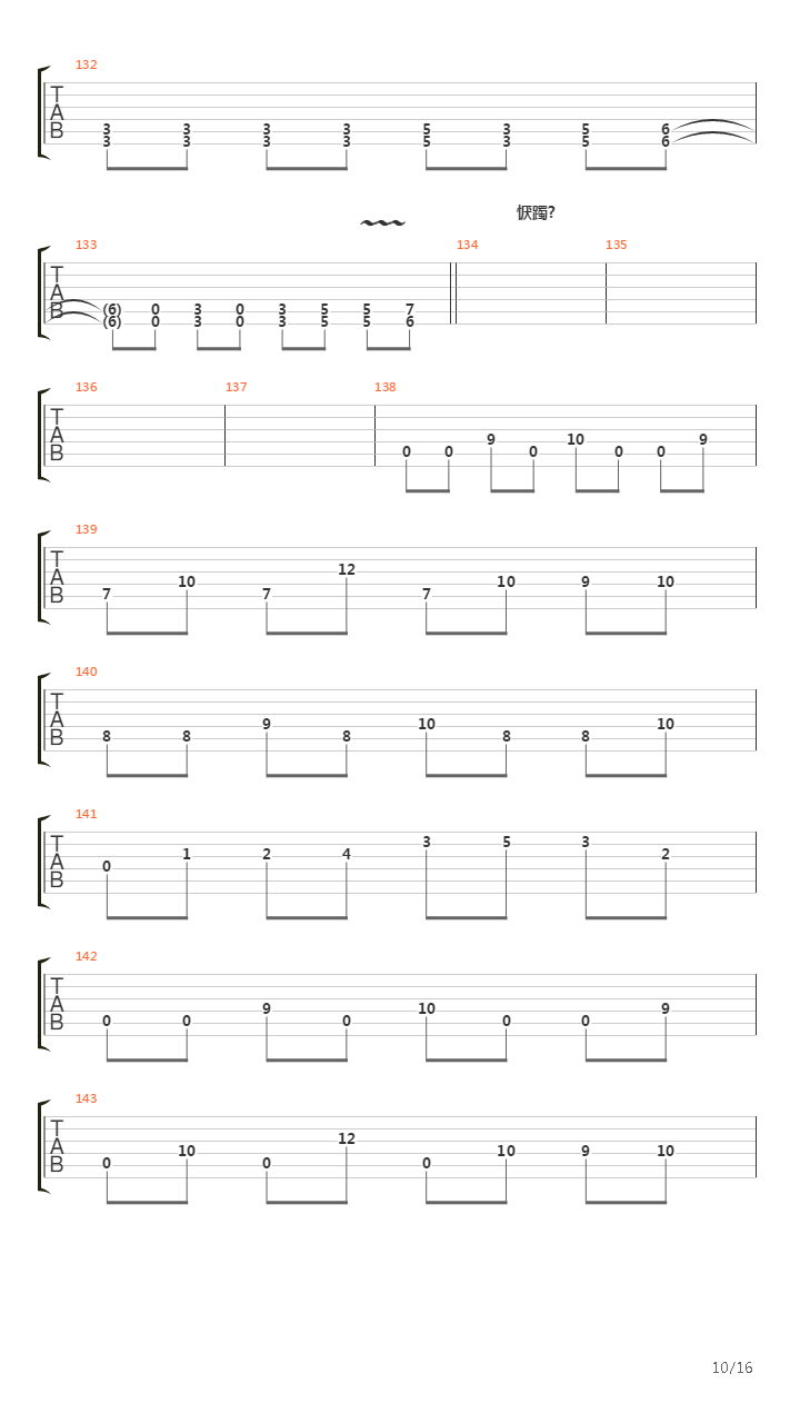 Пепел吉他谱