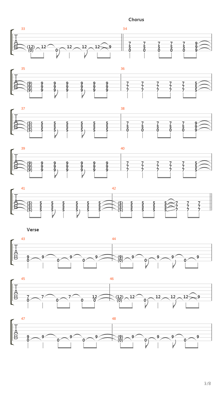 Cobarde吉他谱