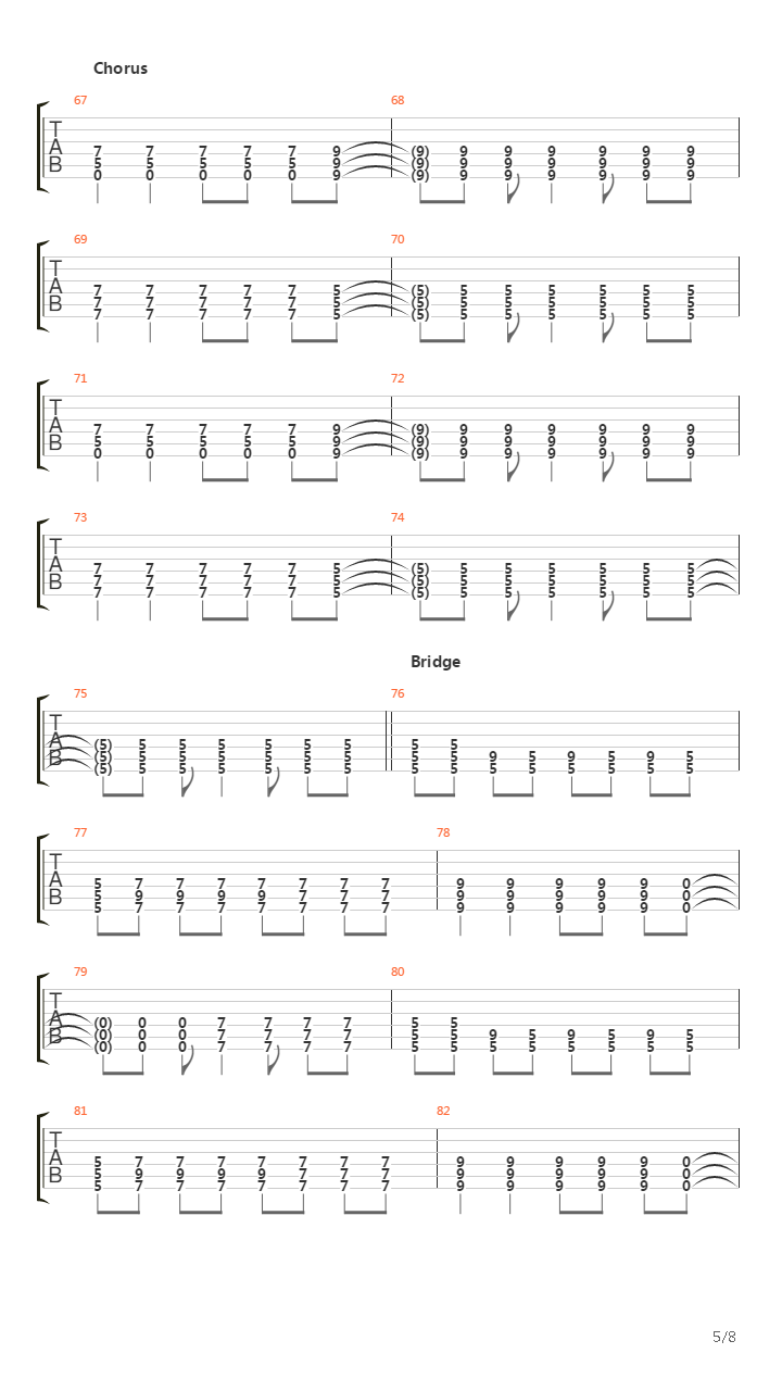 Cobarde吉他谱