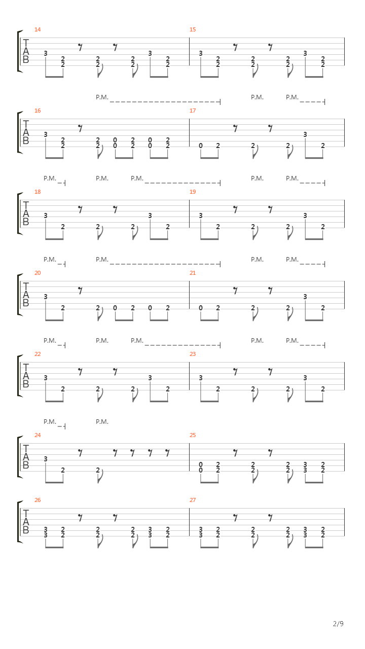 Praise吉他谱
