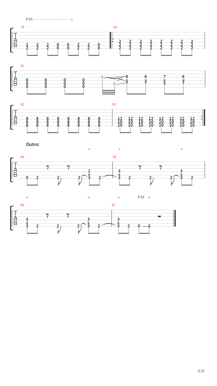 Praise吉他谱