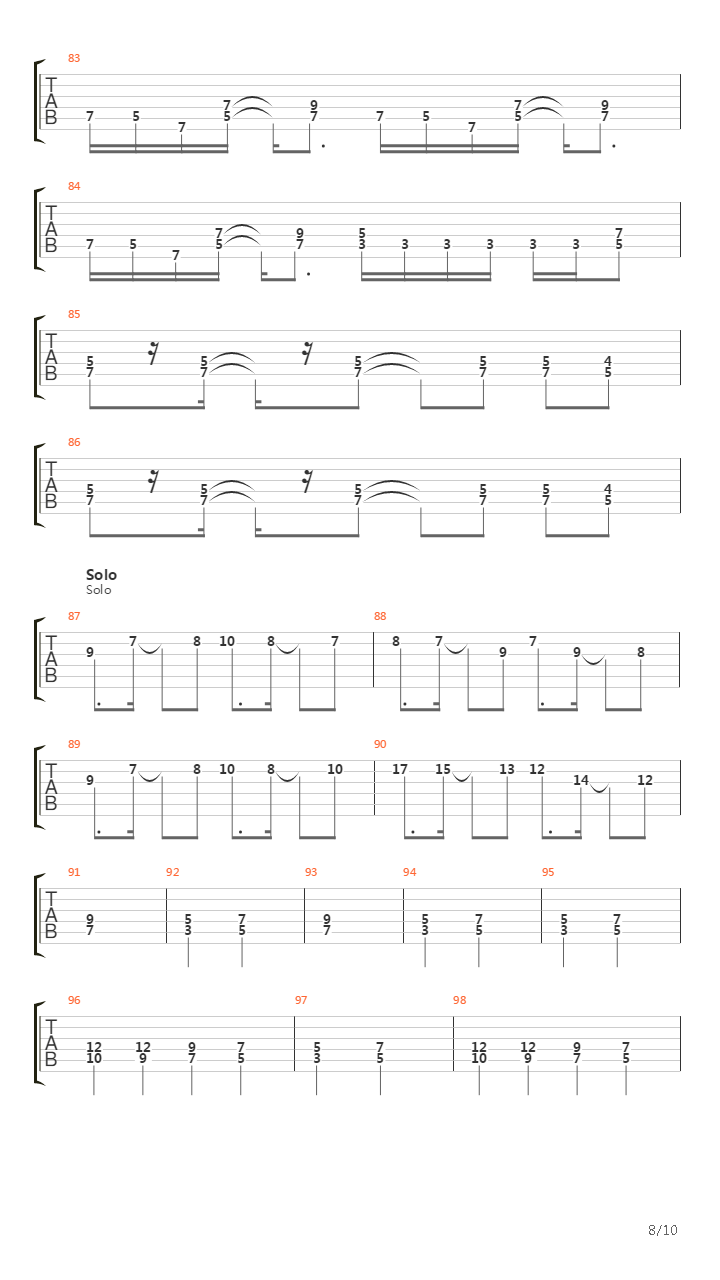 Mikan No Uta吉他谱