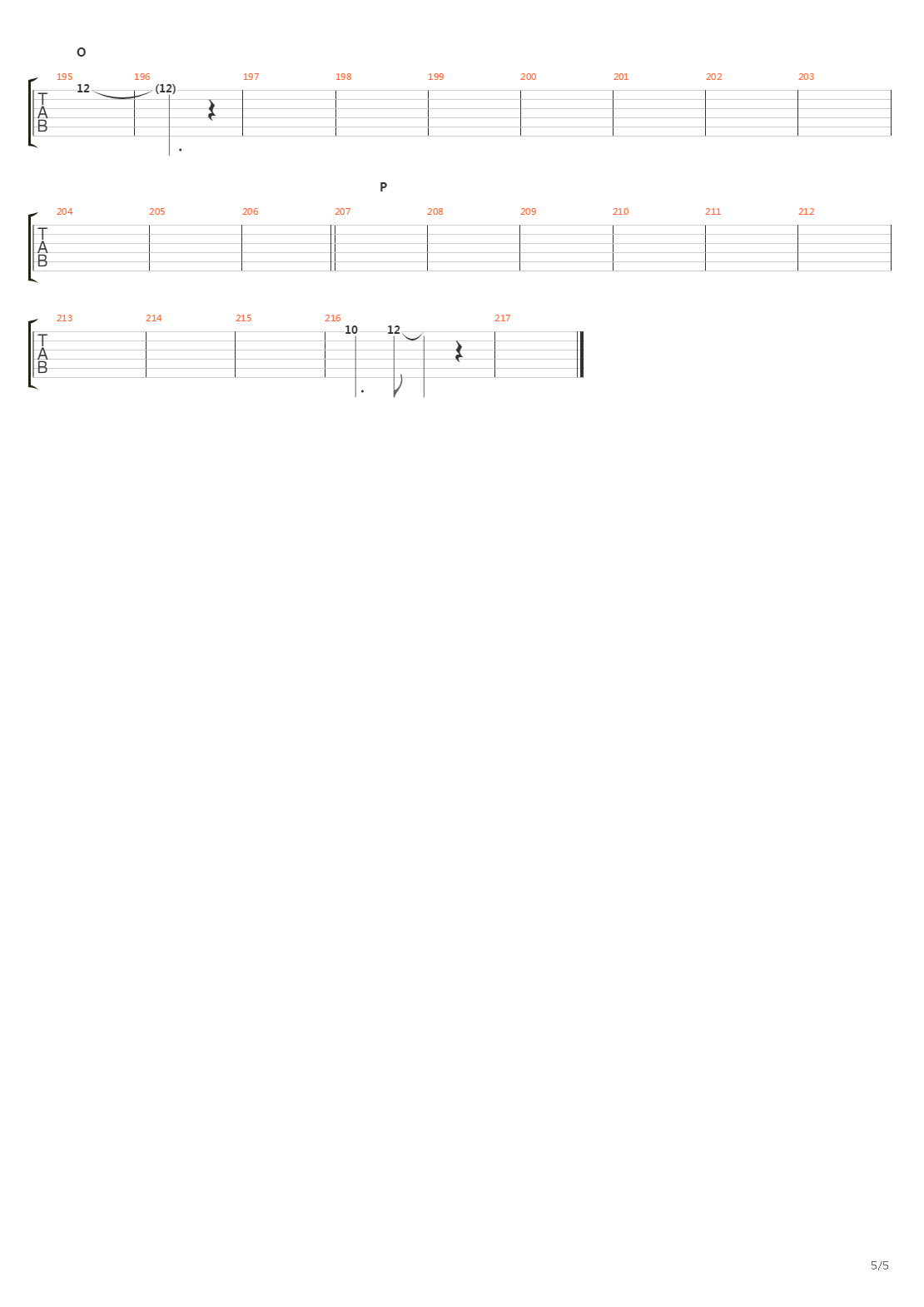 Tekken 2吉他谱