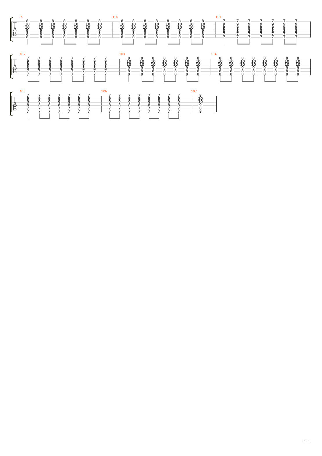 Mirage吉他谱