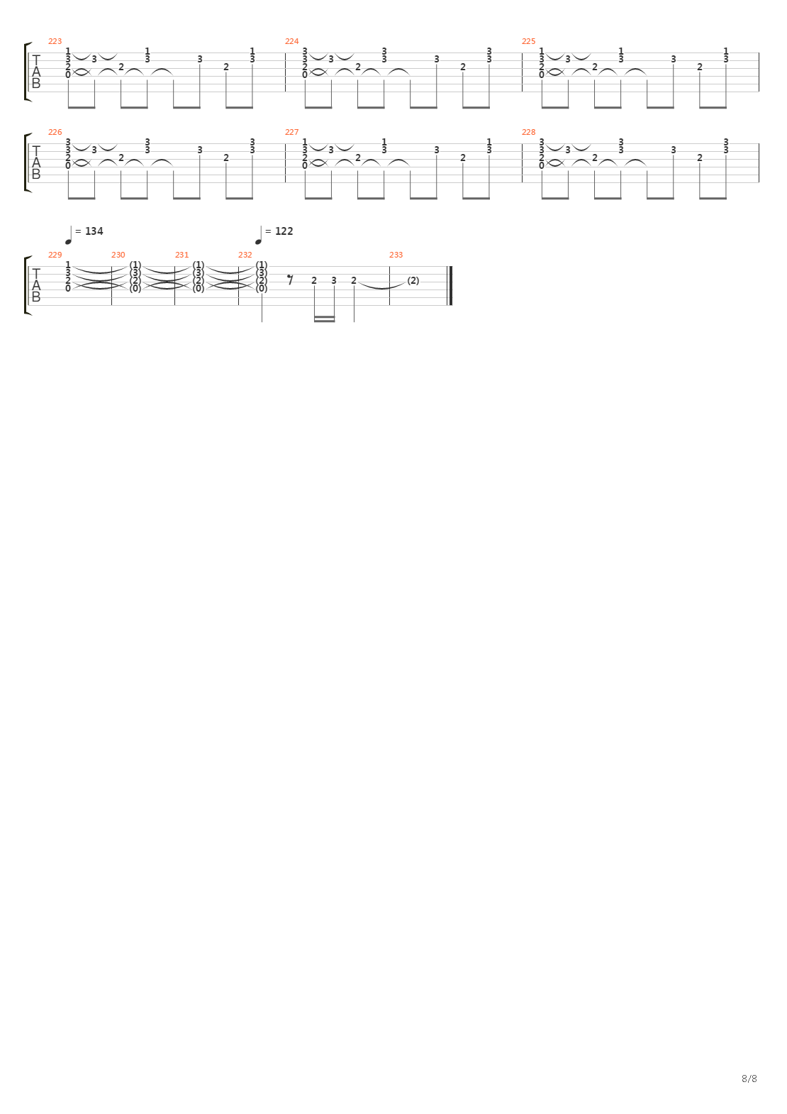 Switch吉他谱