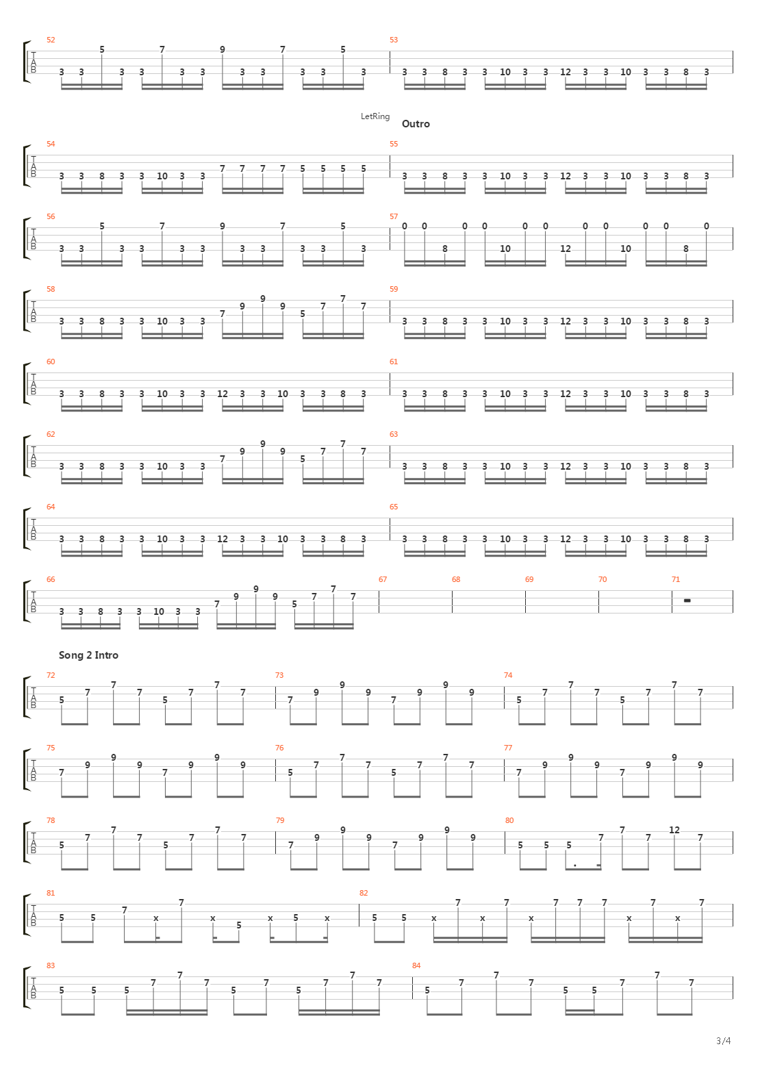 MexicoTown吉他谱