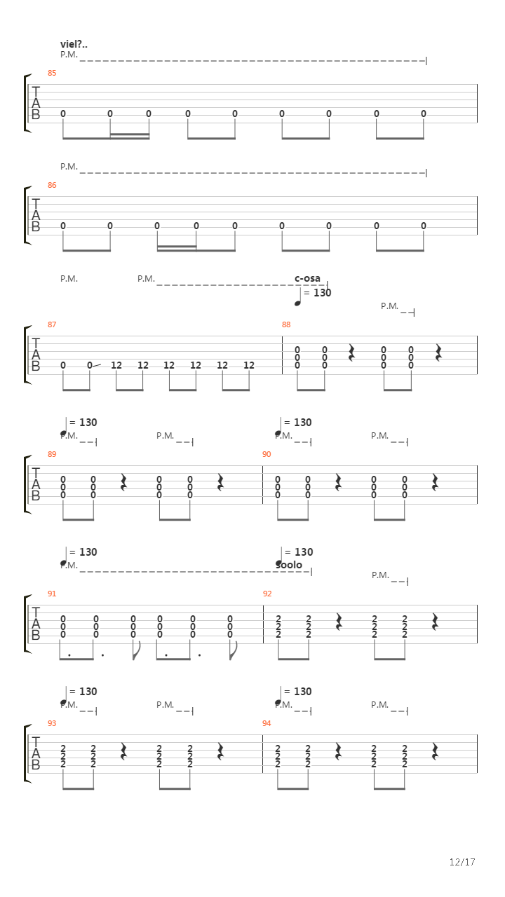 Kadonneet Kolme Sanaa吉他谱