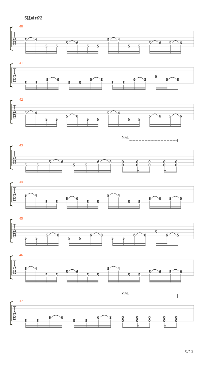 Ristiriita吉他谱