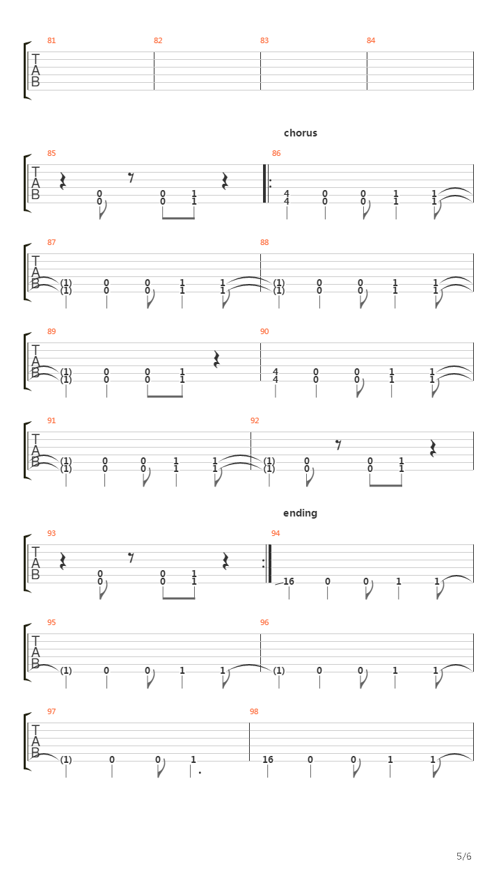 Ангел吉他谱