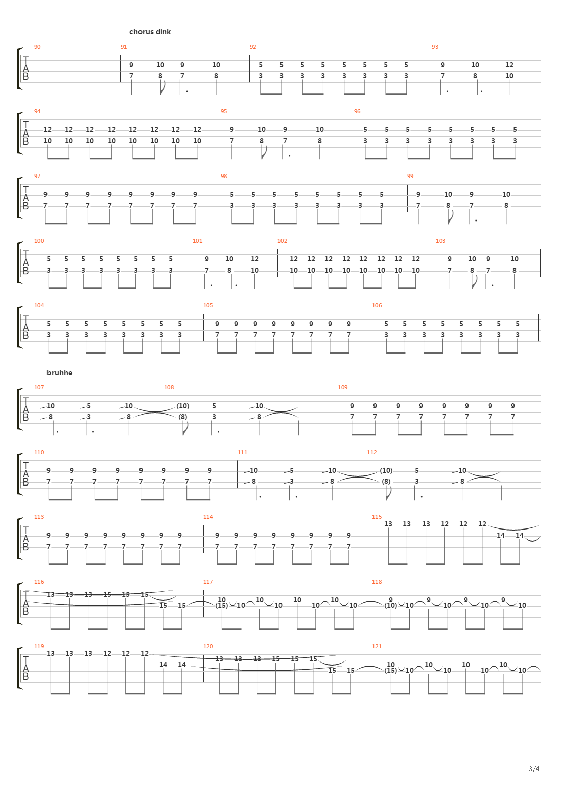 Elevated吉他谱