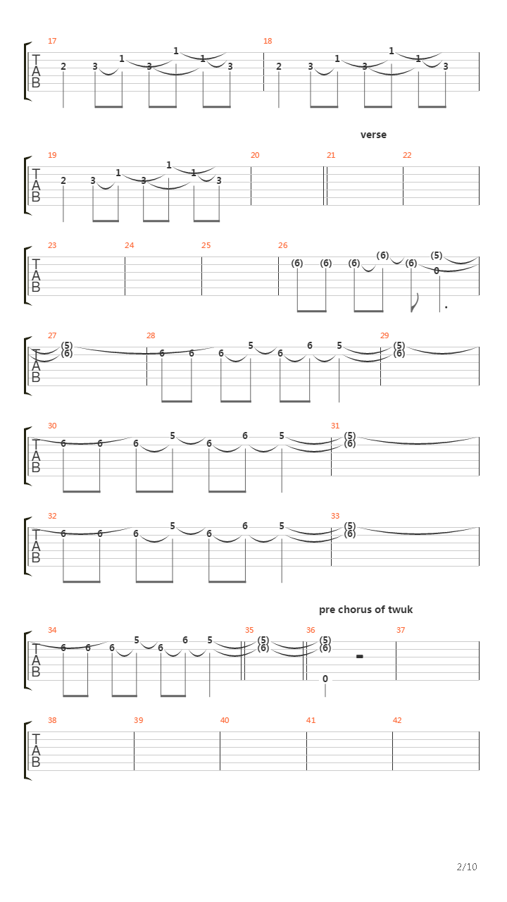 Elevated吉他谱