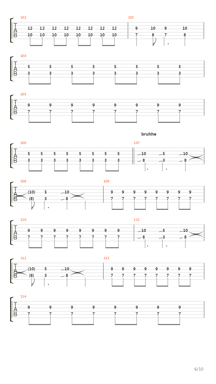 Elevated吉他谱