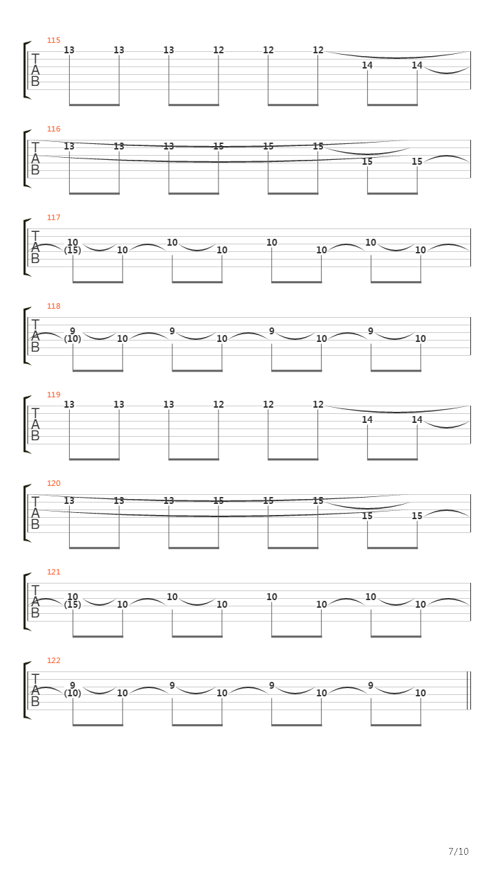 Elevated吉他谱