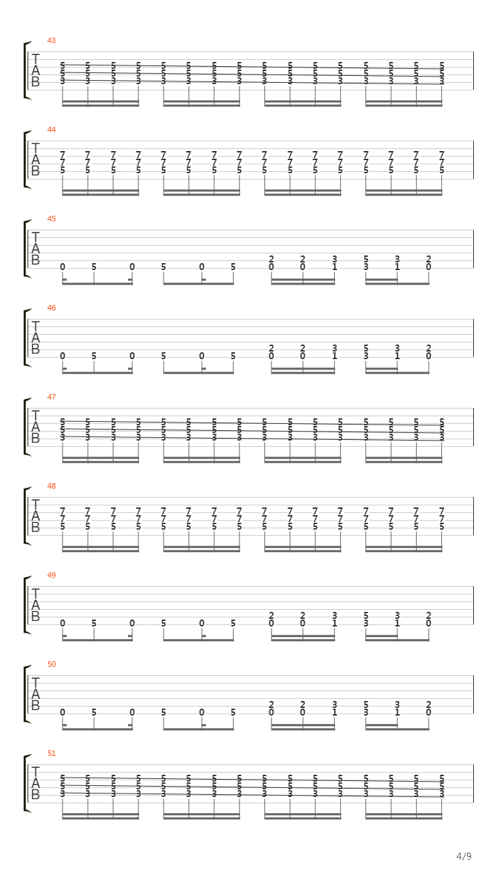 A Few Things To Forget吉他谱