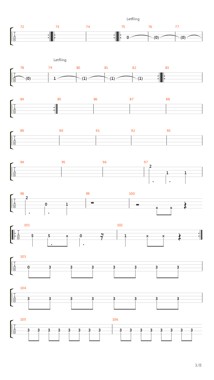 Chorar吉他谱