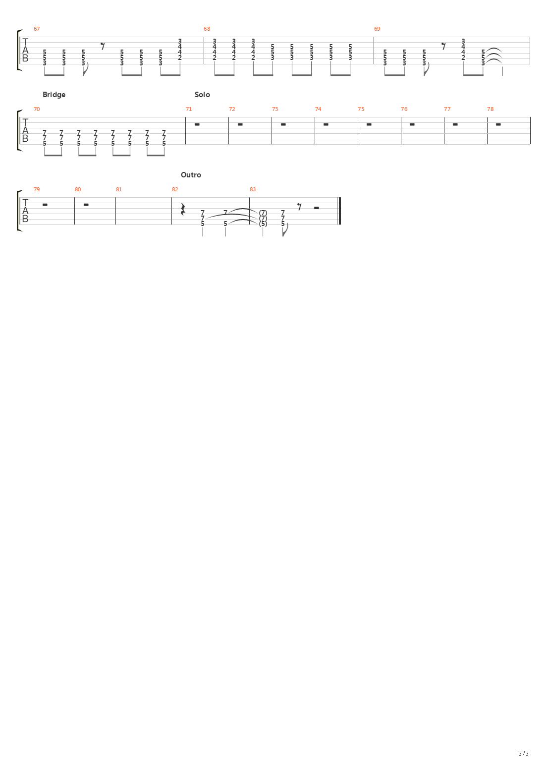 Dark Light吉他谱