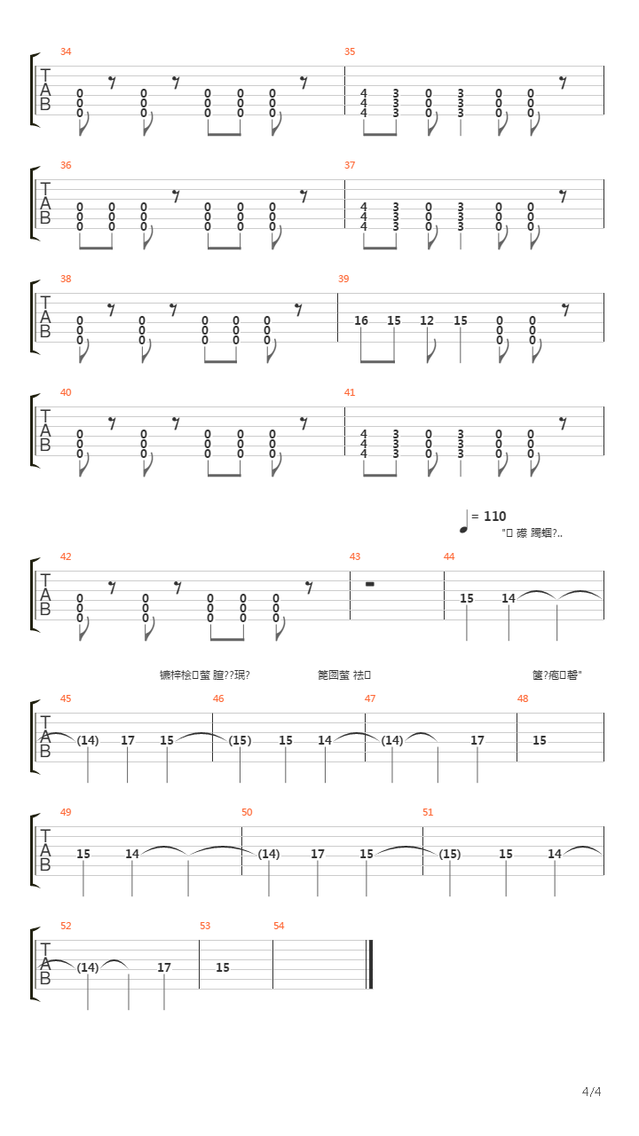 Stigmata吉他谱