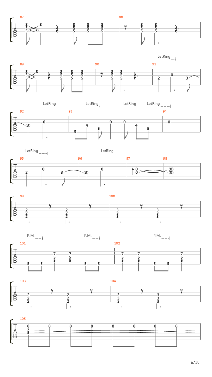 Знаю吉他谱
