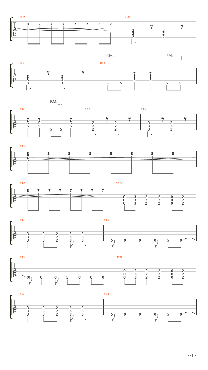 Знаю吉他谱