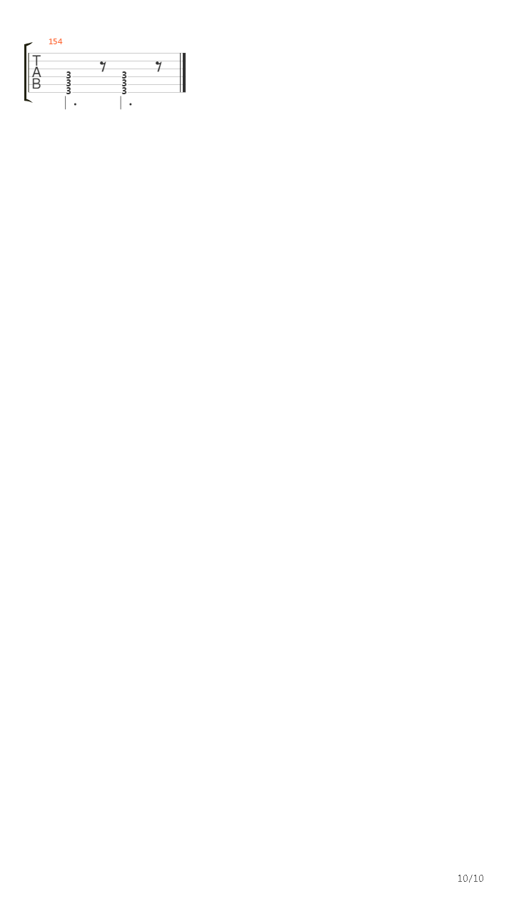 Знаю吉他谱