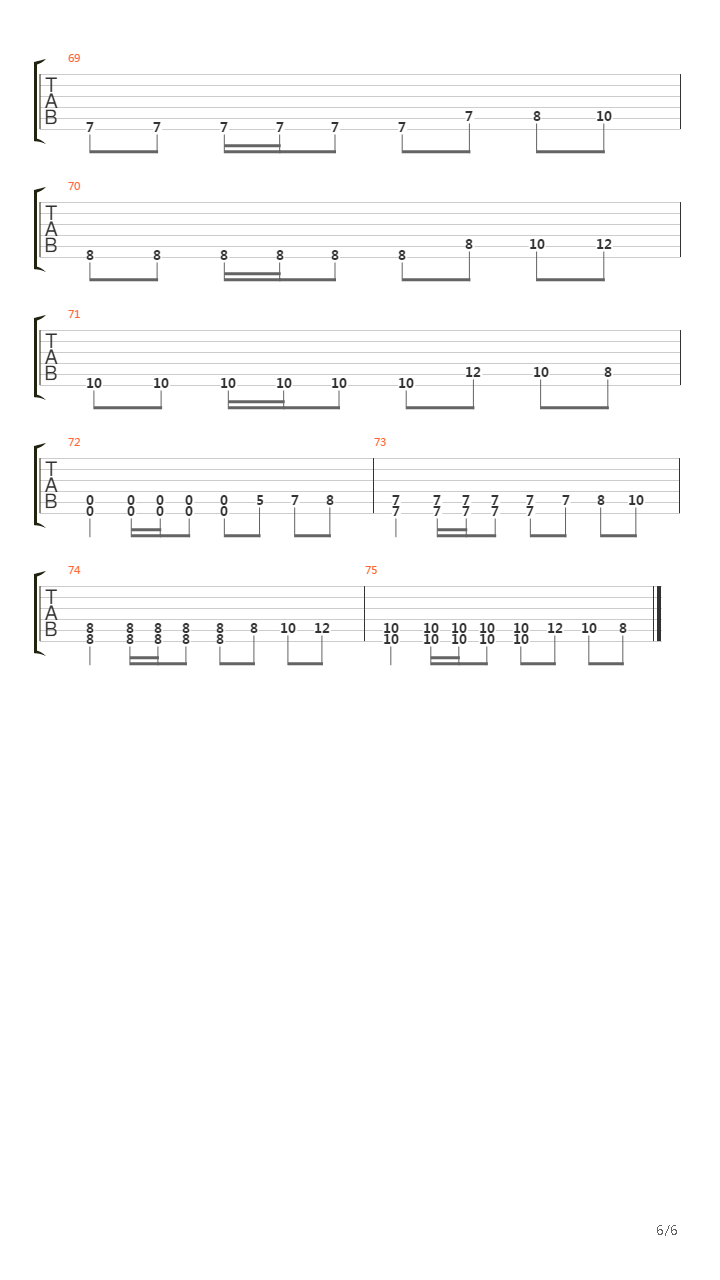 Магмель吉他谱