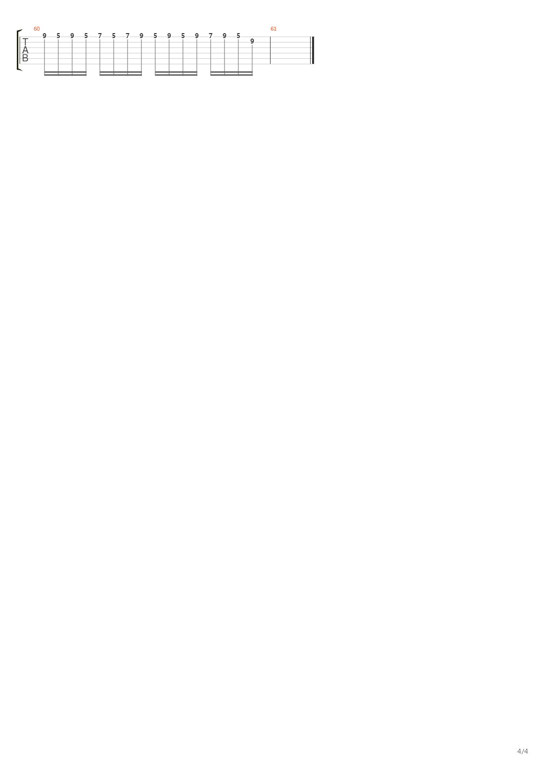 Сентябрь吉他谱