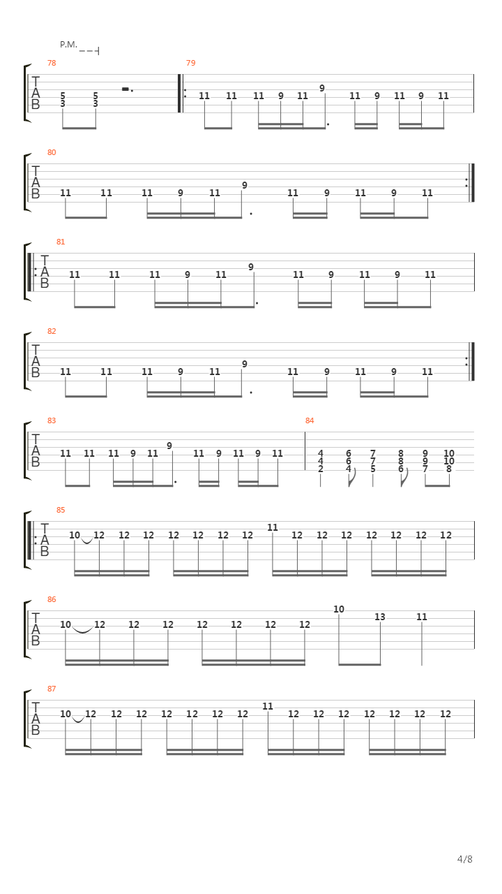 Cheyenne吉他谱