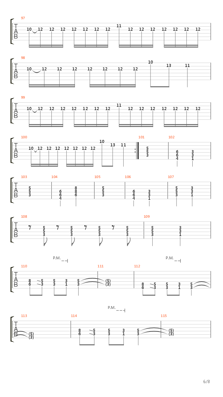 Cheyenne吉他谱