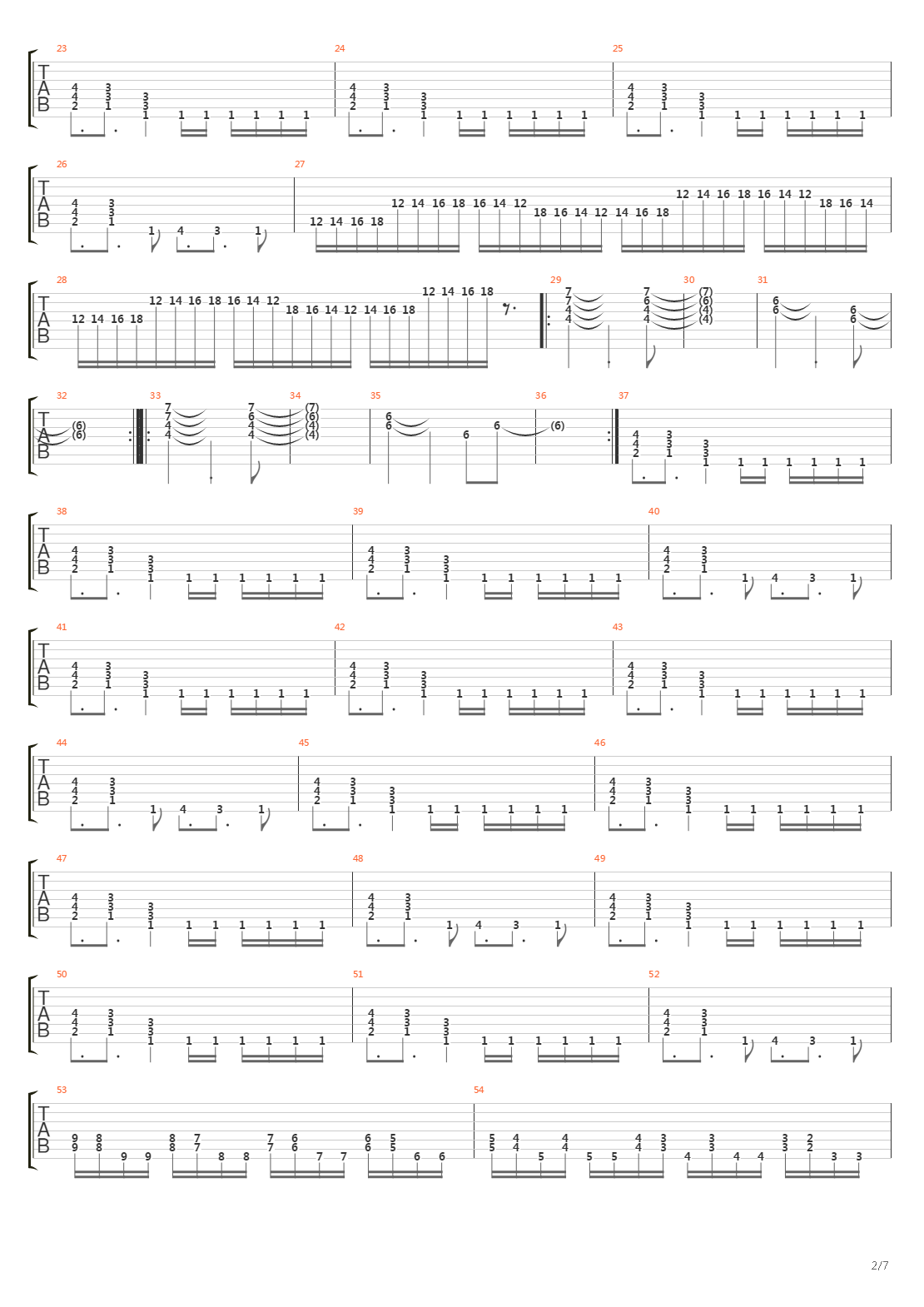 Soil吉他谱