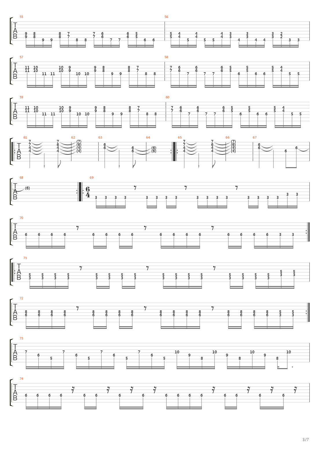 Soil吉他谱