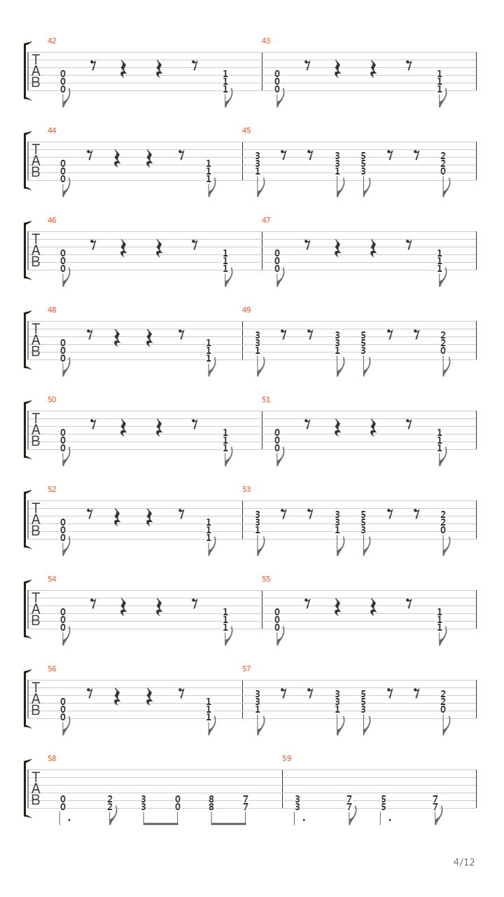 Sun Rise吉他谱