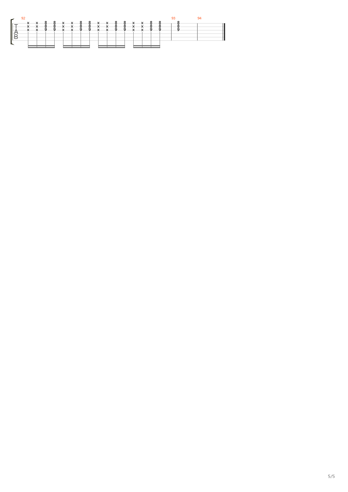 Te Lastime吉他谱