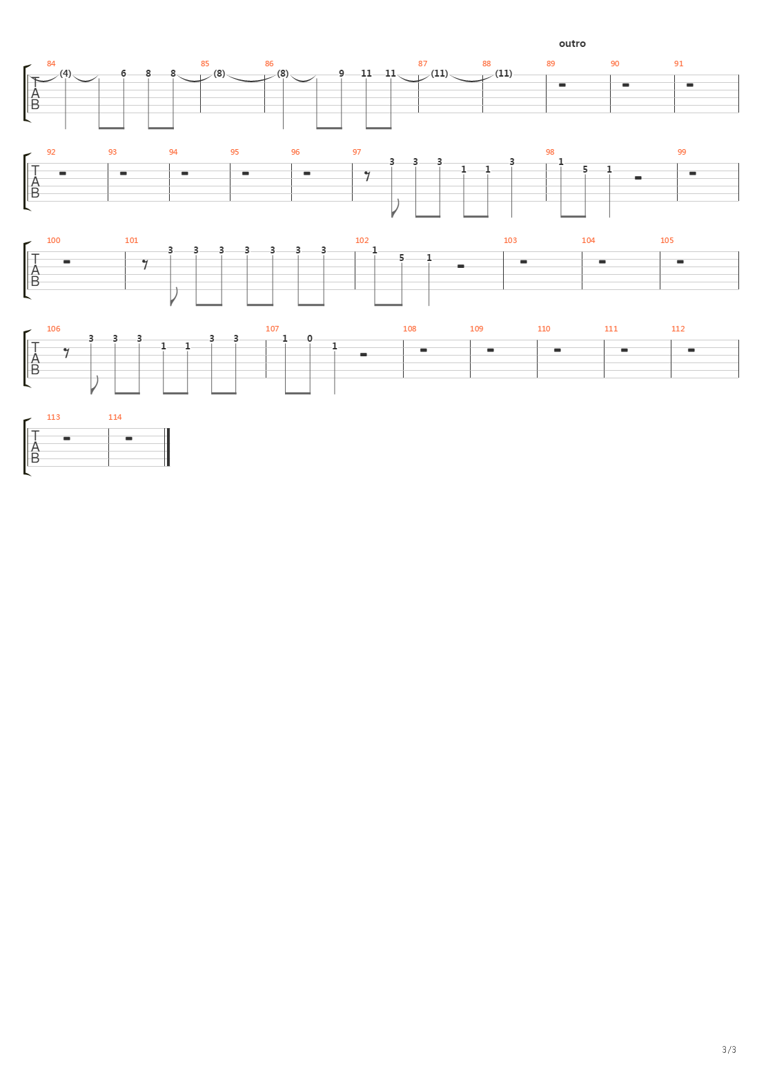 The Logical Song吉他谱